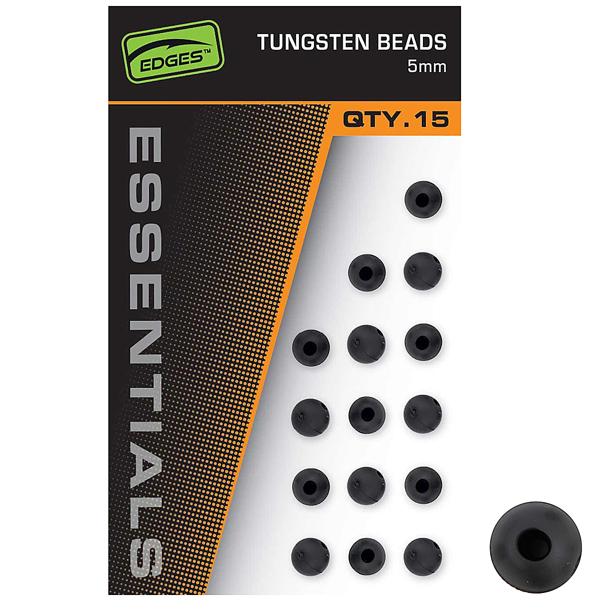 Намистини Fox Edges Essentials Tungsten Beads 5mm 15pcs