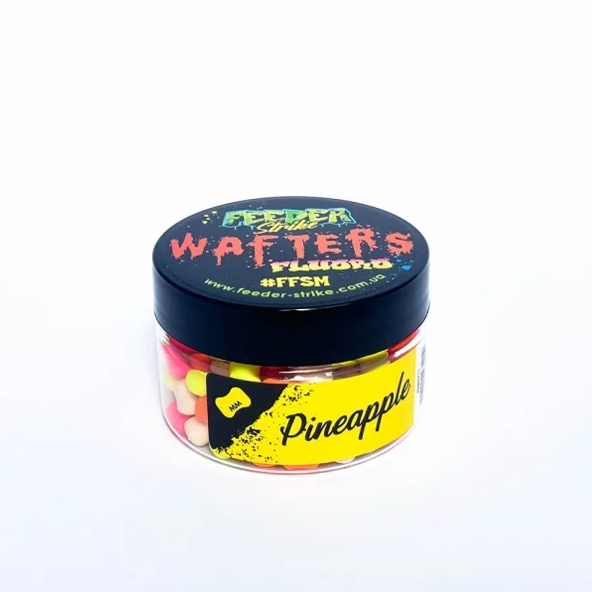 Бойлы Feeder Strike Wafters Fluoro 7x10mm Pineapple