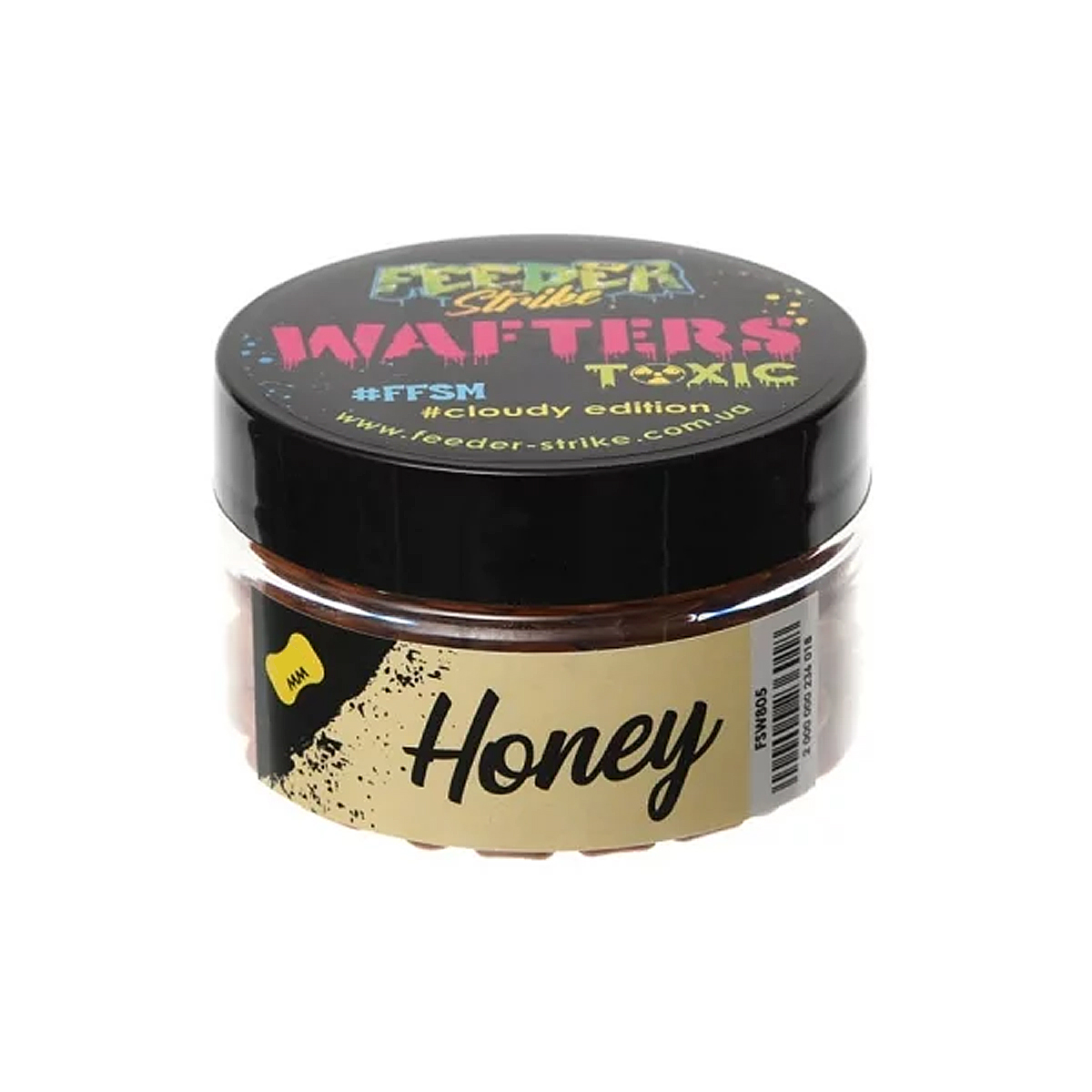 Бойлы Feeder Strike Wafters Fluoro 7x10mm Honey