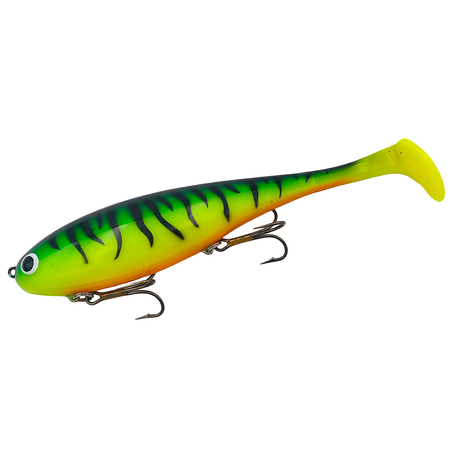 Силикон Musky Innovations Magnum Shallow Swimmin' Dawg 10'' #Fire Tiger