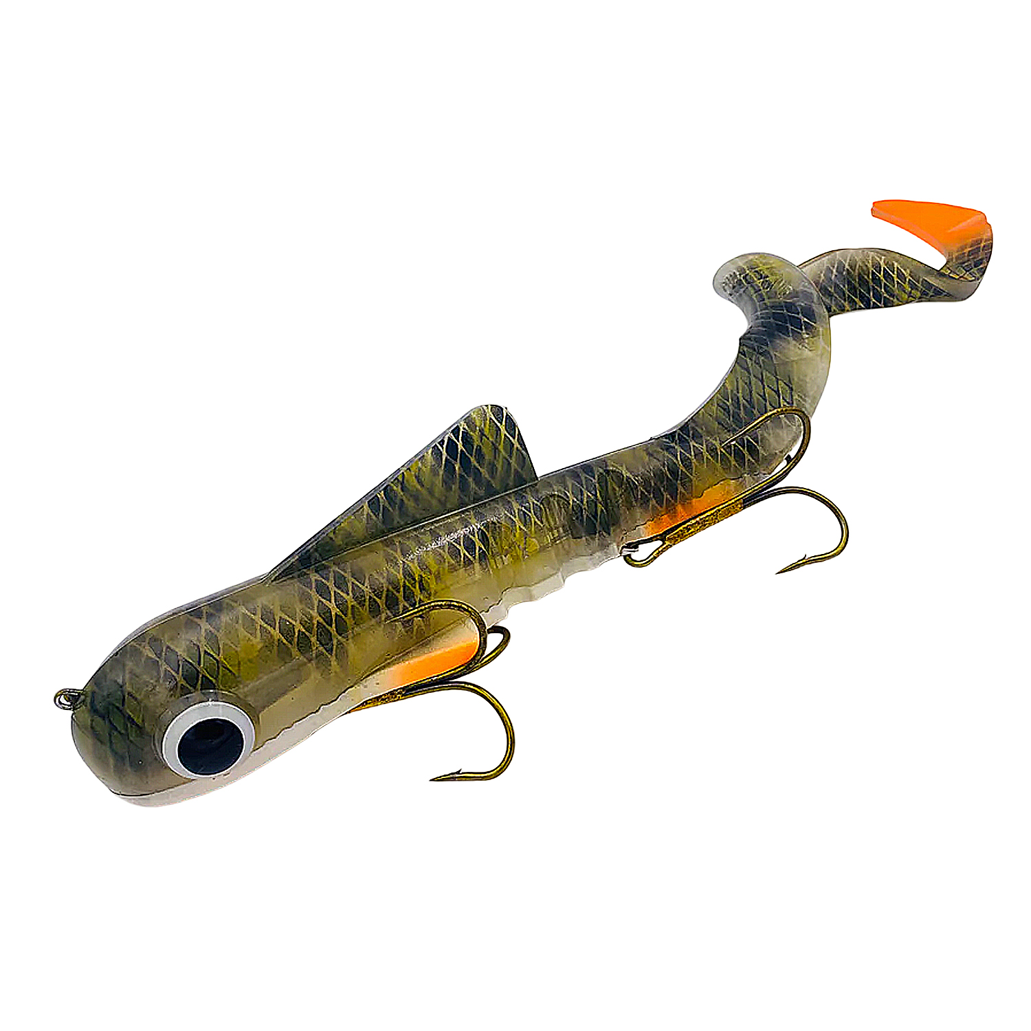Силикон Musky Innovations Pro Regular Bull Dawg 9" #UV Rotten Cucumber