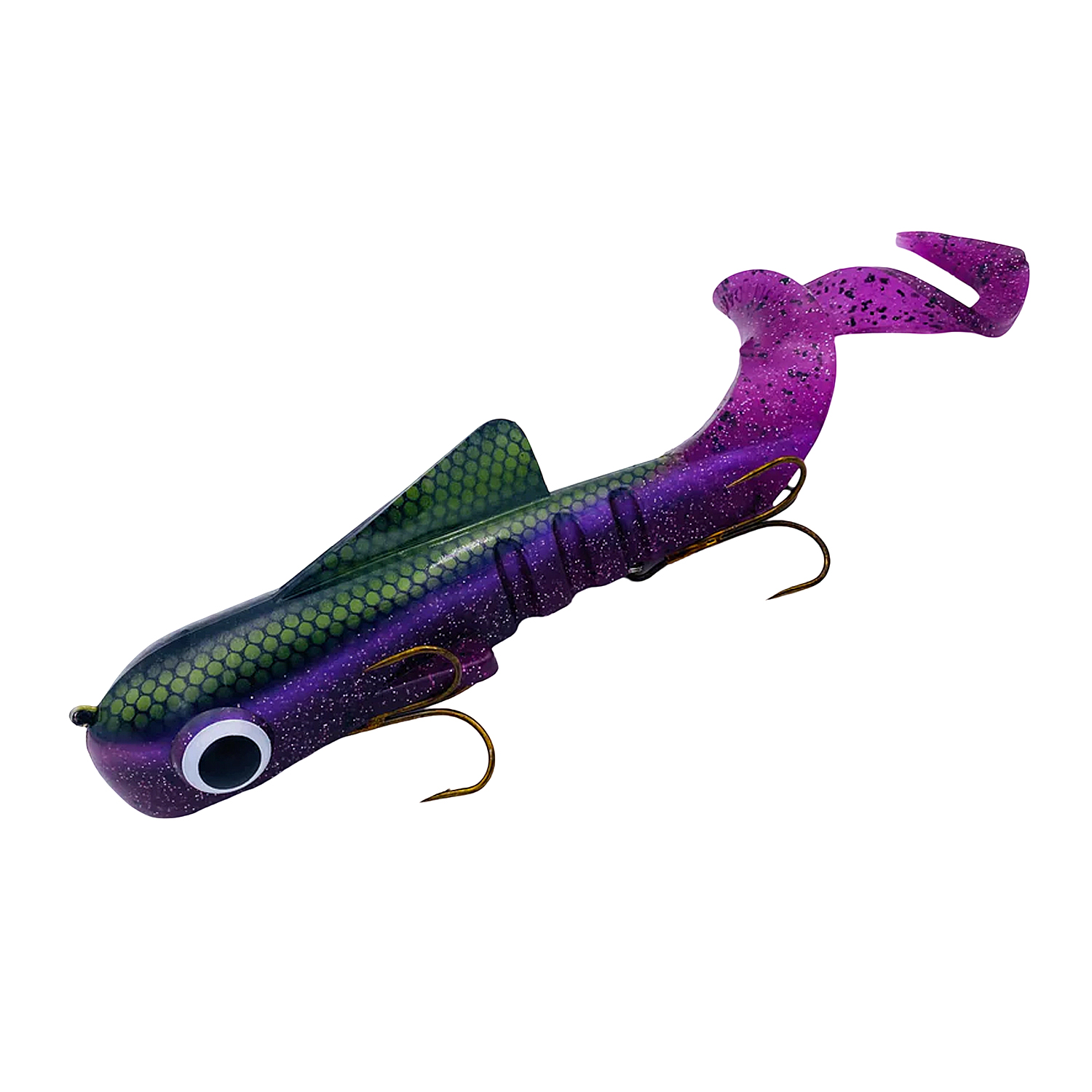 Силикон Musky Innovations Pro Magnum Bull Dawg 12" #Purple Shad