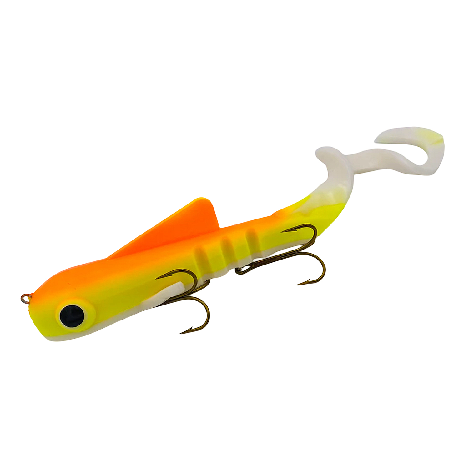 Силикон Musky Innovations Regular Bull Dawg 9" #UV Reflex Sunrise
