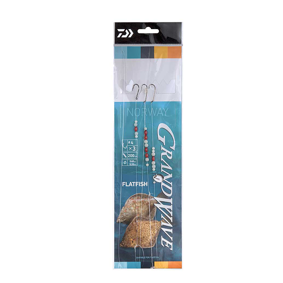 Морський монтаж Daiwa  GW Norway Flattfish 4