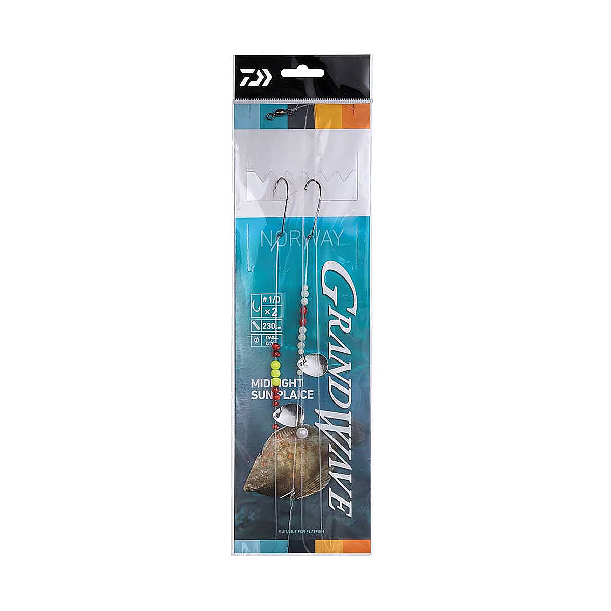 Морський монтаж Daiwa  GW Norway Midn. Sun Plaice 1/0