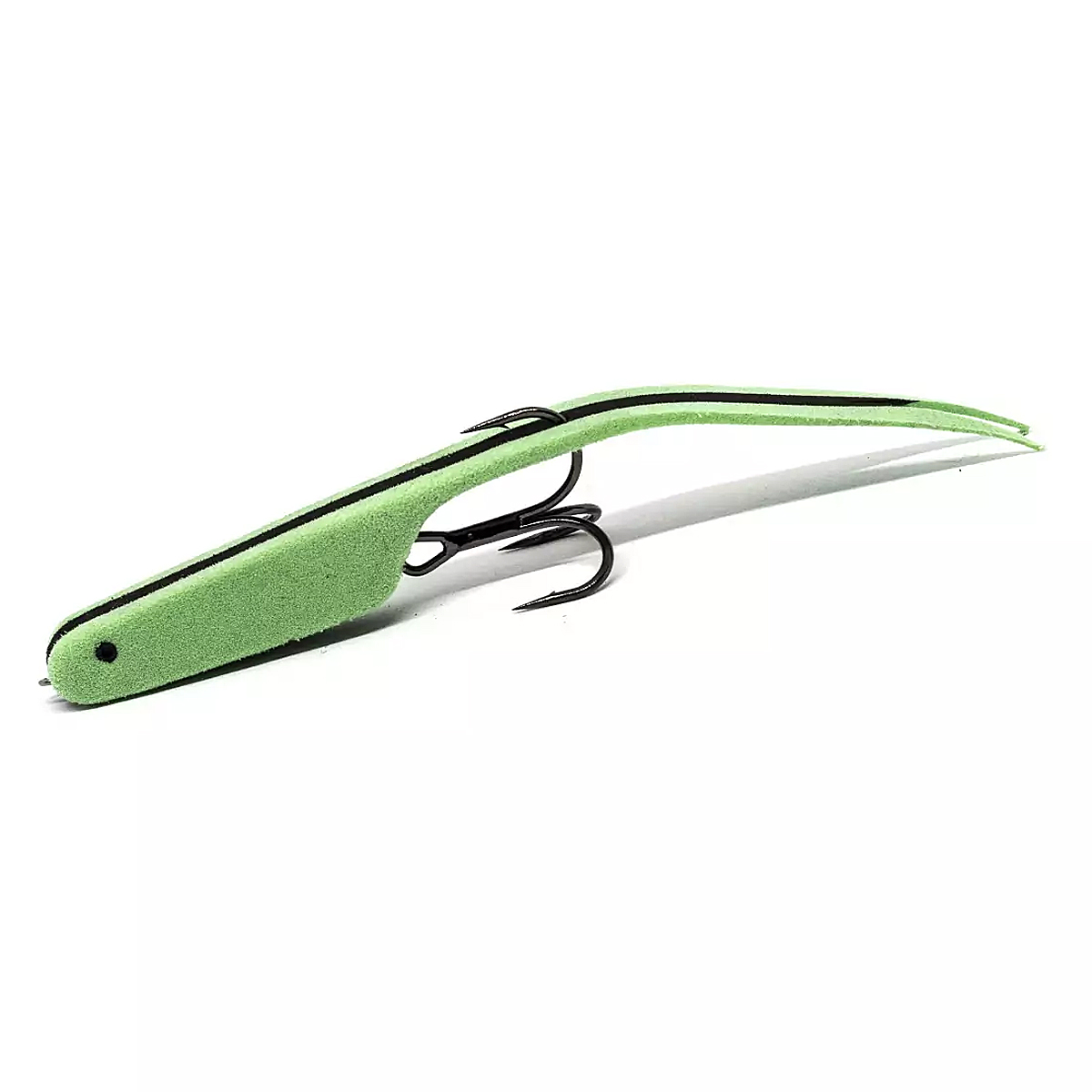 Приманка Python Dragonfly EVA чорно-зелена 8cm 8kg 1pc