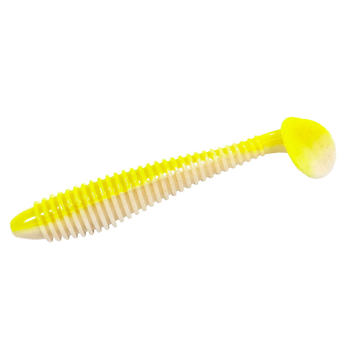 Силікон Big Bite Baits Scentsation Pro Swimmer 3.3" 7pc #Chart/White Lam