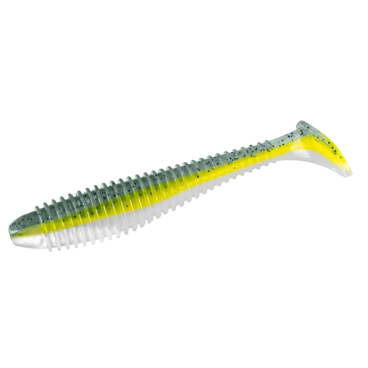 Силікон Big Bite Baits Pro Swimmer 3.8" 6pc #SS Shad