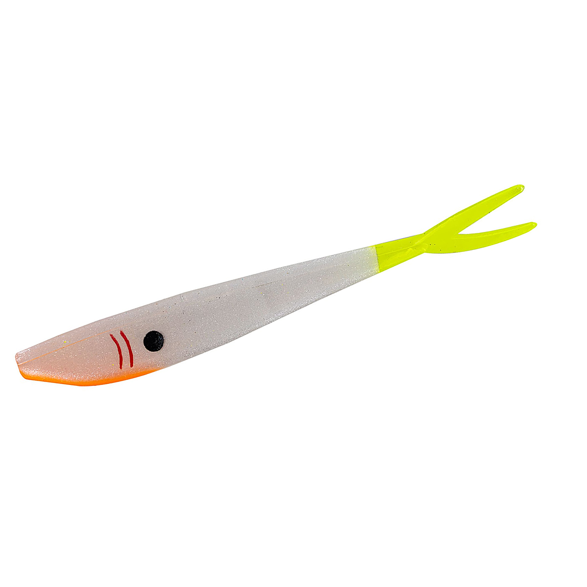 Силікон Big Bite Baits Slim Minnow Painted 4" 6pc #Schills Chill