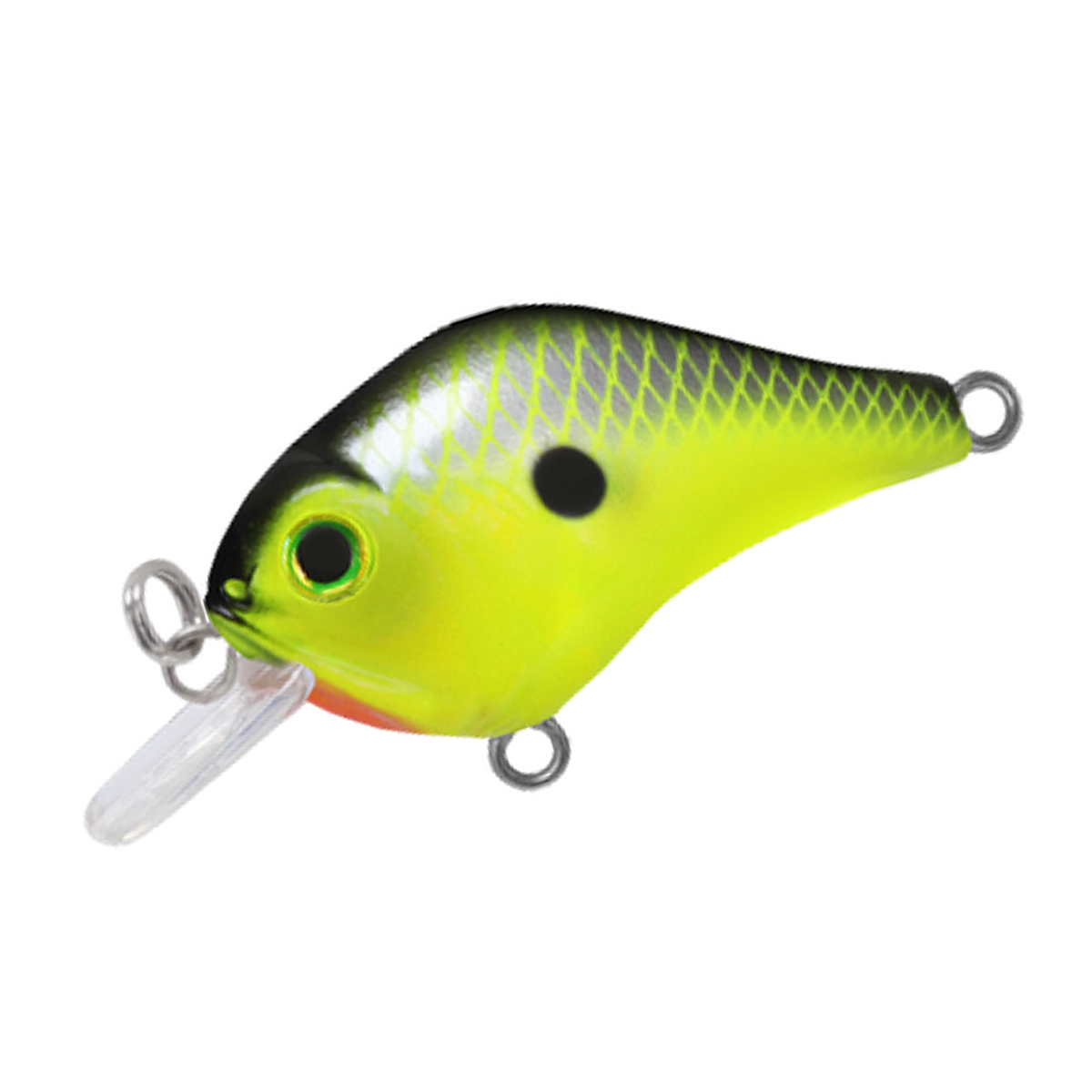Воблер Bill Lewis Gnat Tiny Crank 38mm 3.5g #Chartreuse Shiner