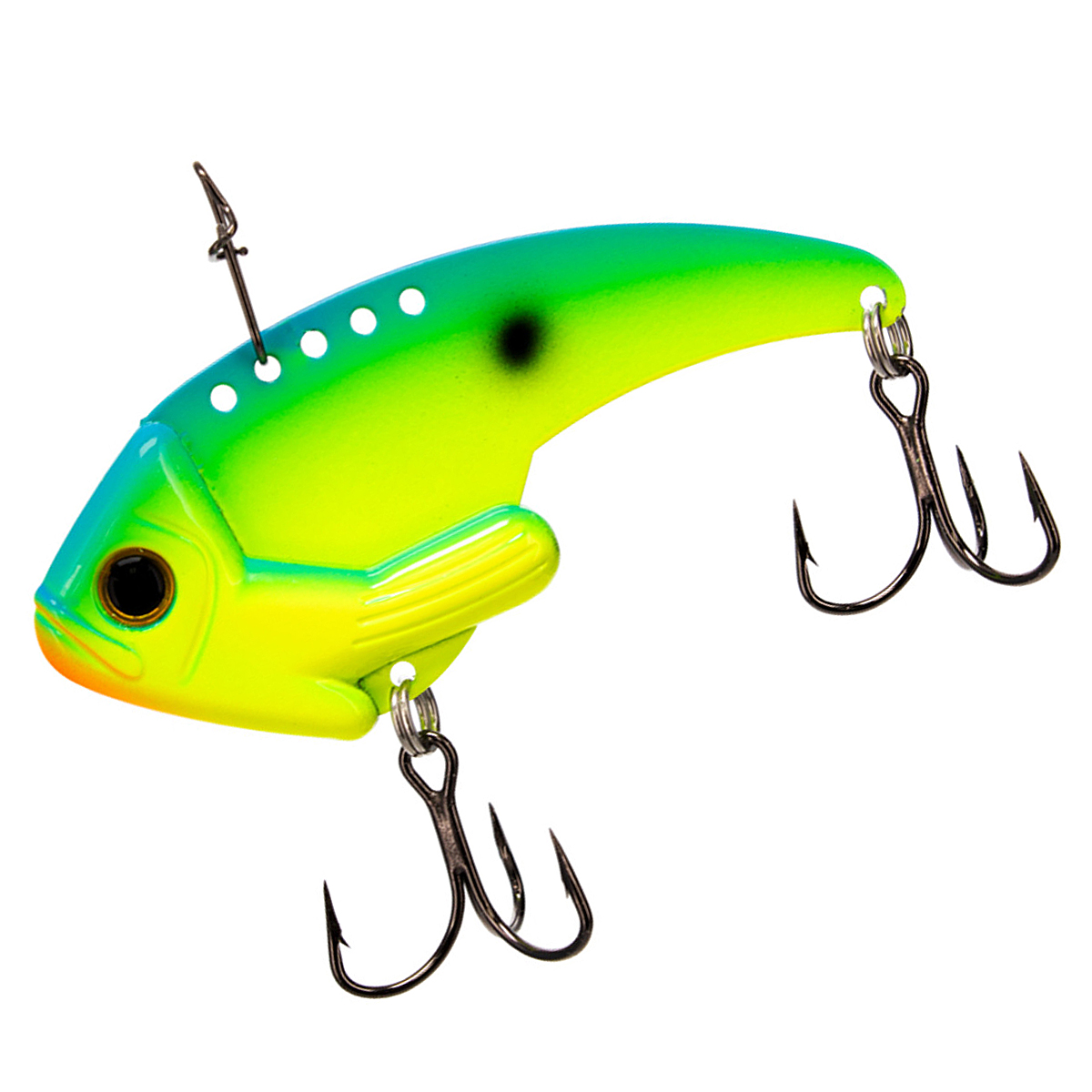 Цикада SteelShad Ledge Shad 49g #Chartreuse Blue