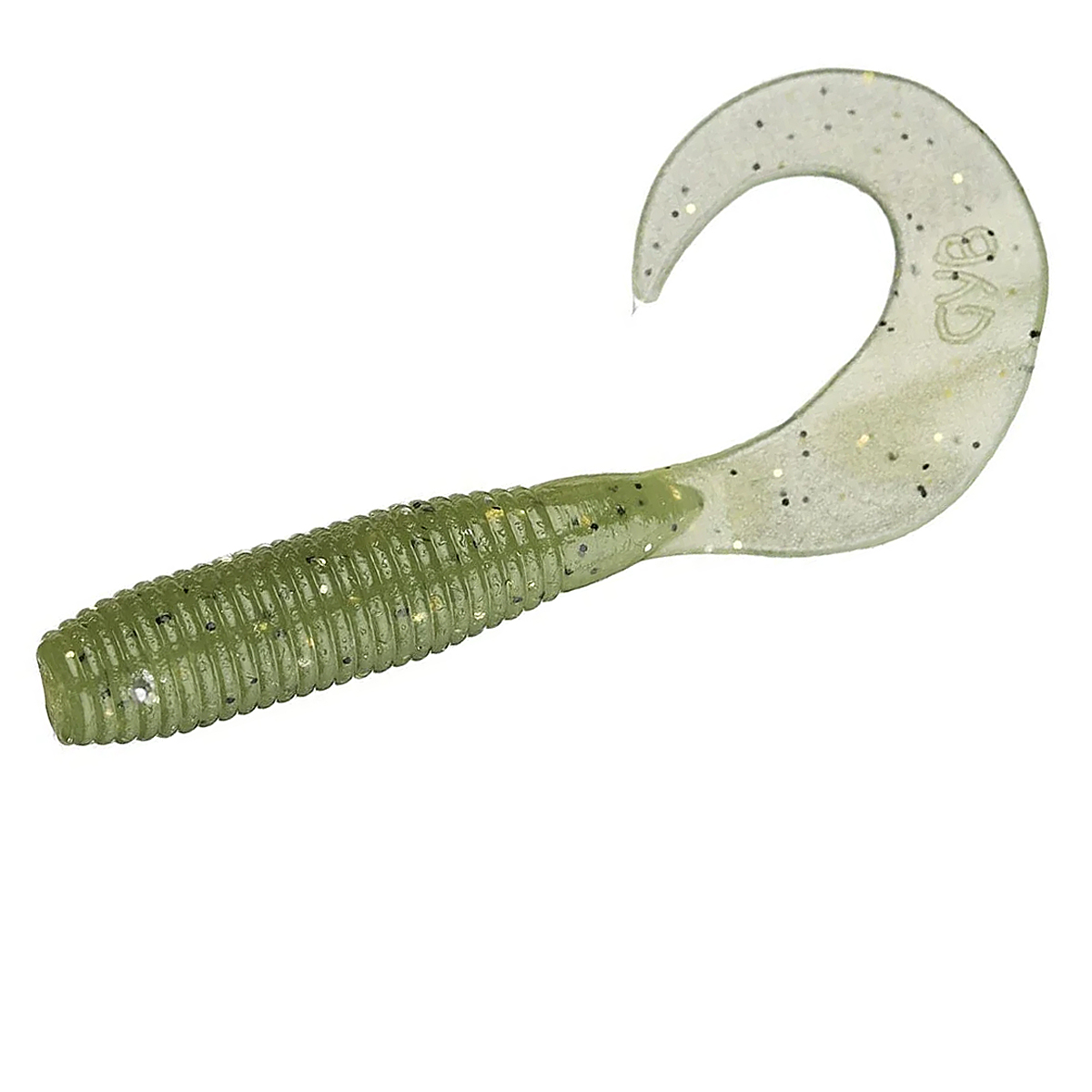 Силікон Gary Yamamoto Single Tail Grub 4" 20pc #Baby Bass