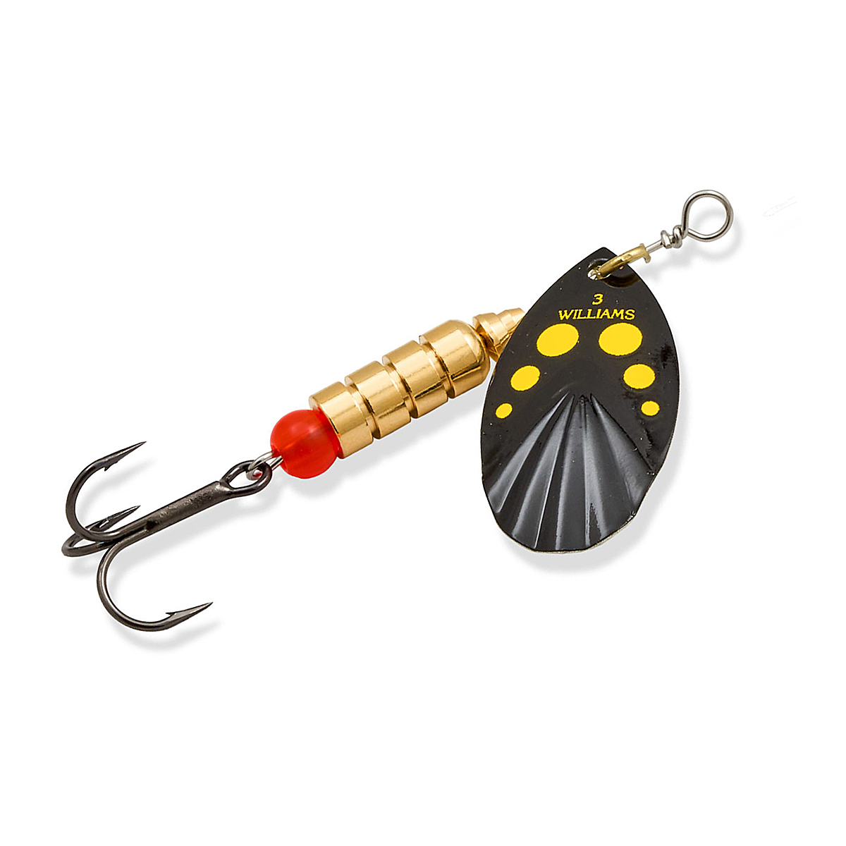 Блесна Williams Vortex Garni 5.67gr #Black Yellow Dots On Silver