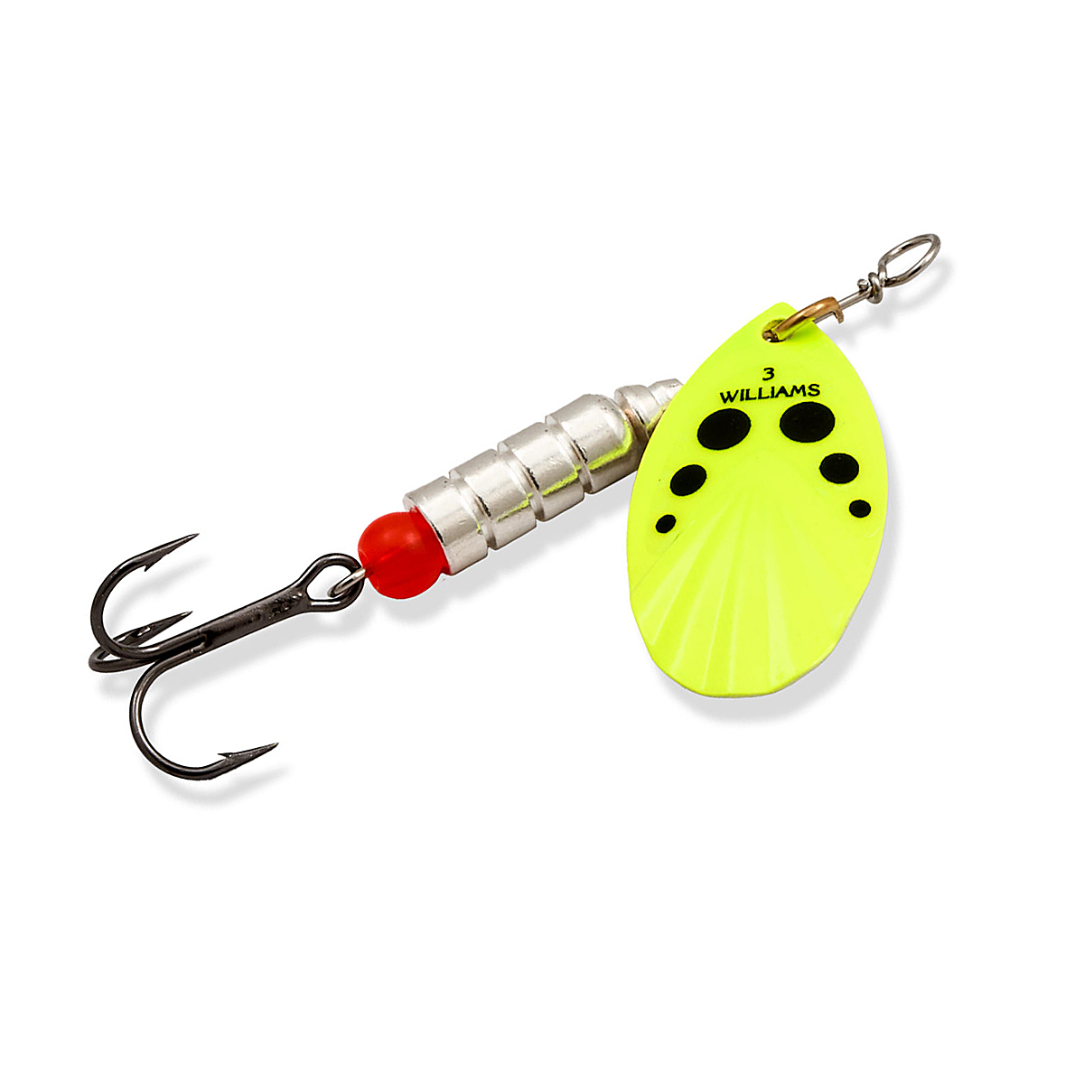 Блесна Williams Vortex Garni UV 7.09gr #Chartreuse Black Dots On Silver