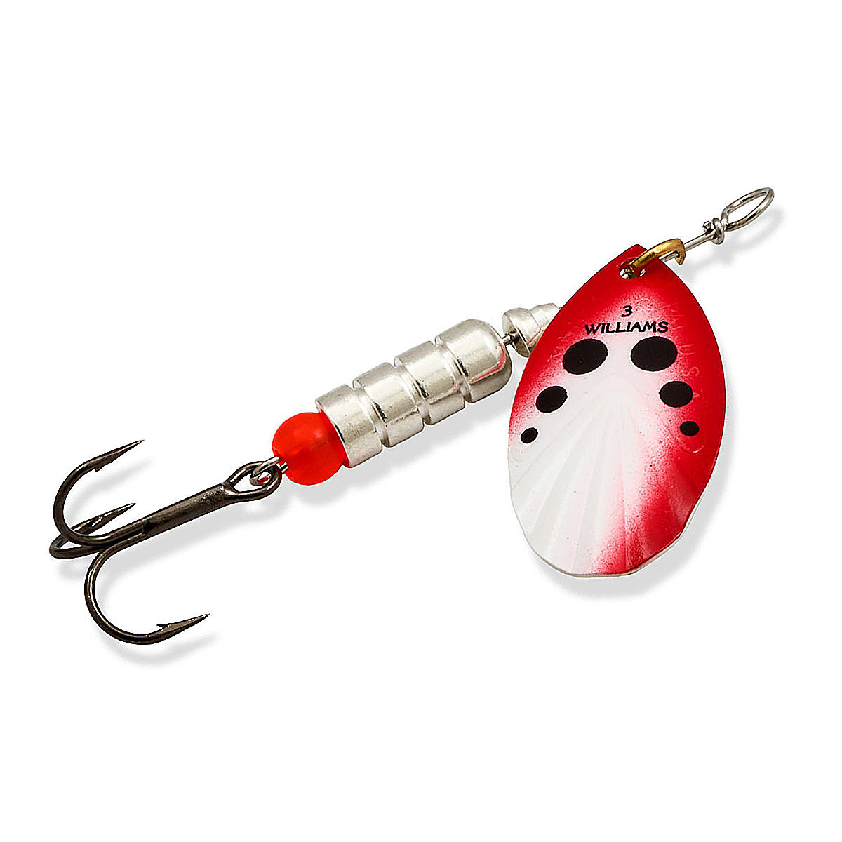 Блесна Williams Vortex Garni 9.45gr #Red And White On Silver