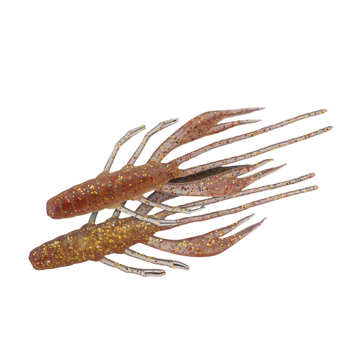 Силікон Jackall Waver Shrimp 2.8" Salt RF 6pcs #Glow Cruiser