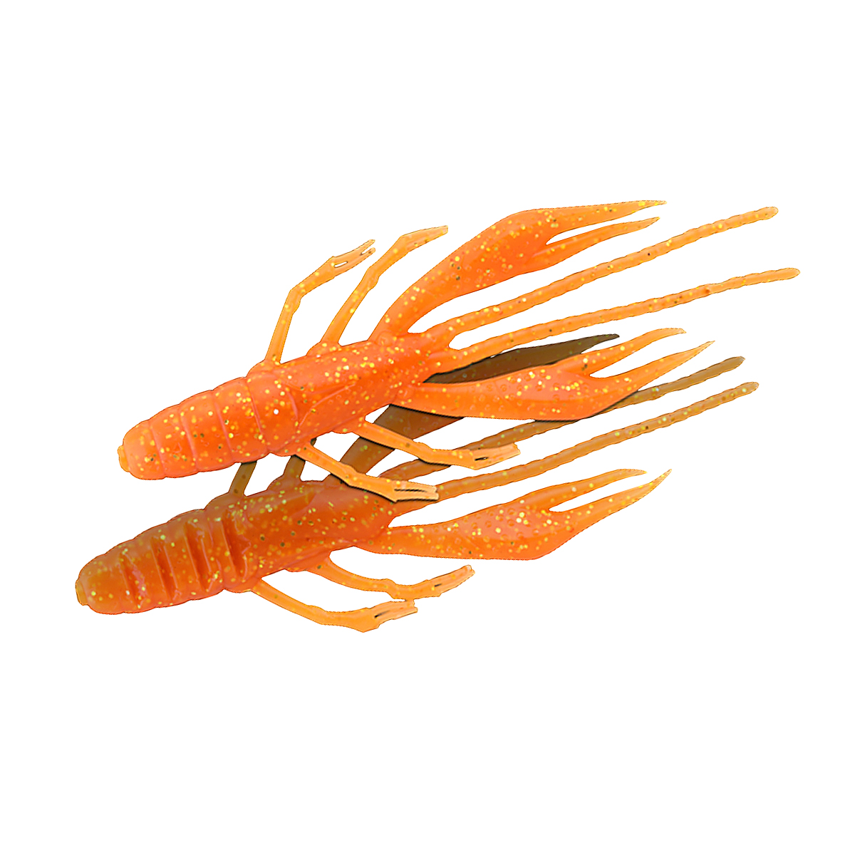 Силикон Jackall Waver Shrimp 2.8" Salt Kurodai 6pcs #Orange GDF