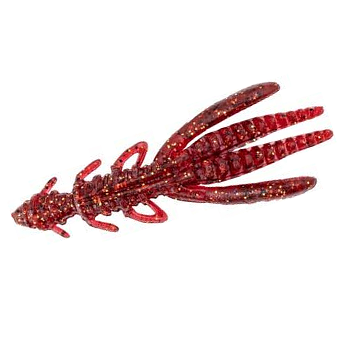 Силикон Jackall JugHog 2.5'' 8pcs #Red Gold