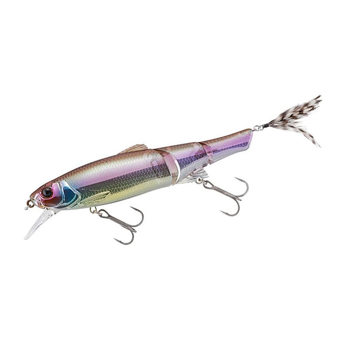 Воблер Jackall Sleek Mikey 115F 115mm 19g #Half Mirror Wakasagi