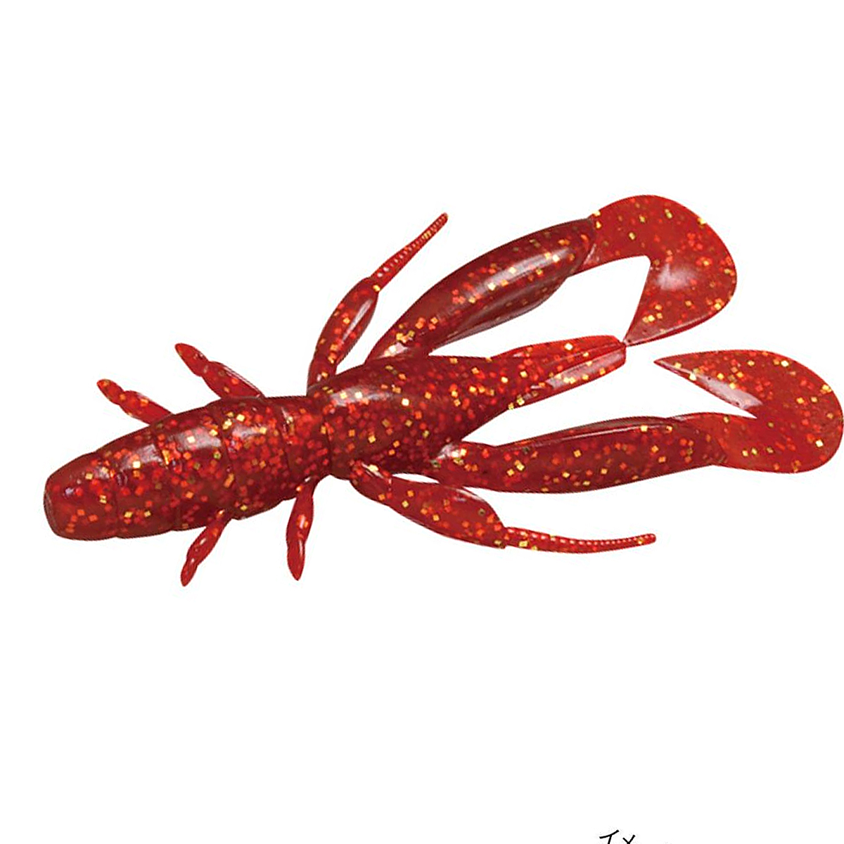 Силикон Jackall Chunk Craw 2.8" Salt Kurodai 6pcs #Red Gold Flake