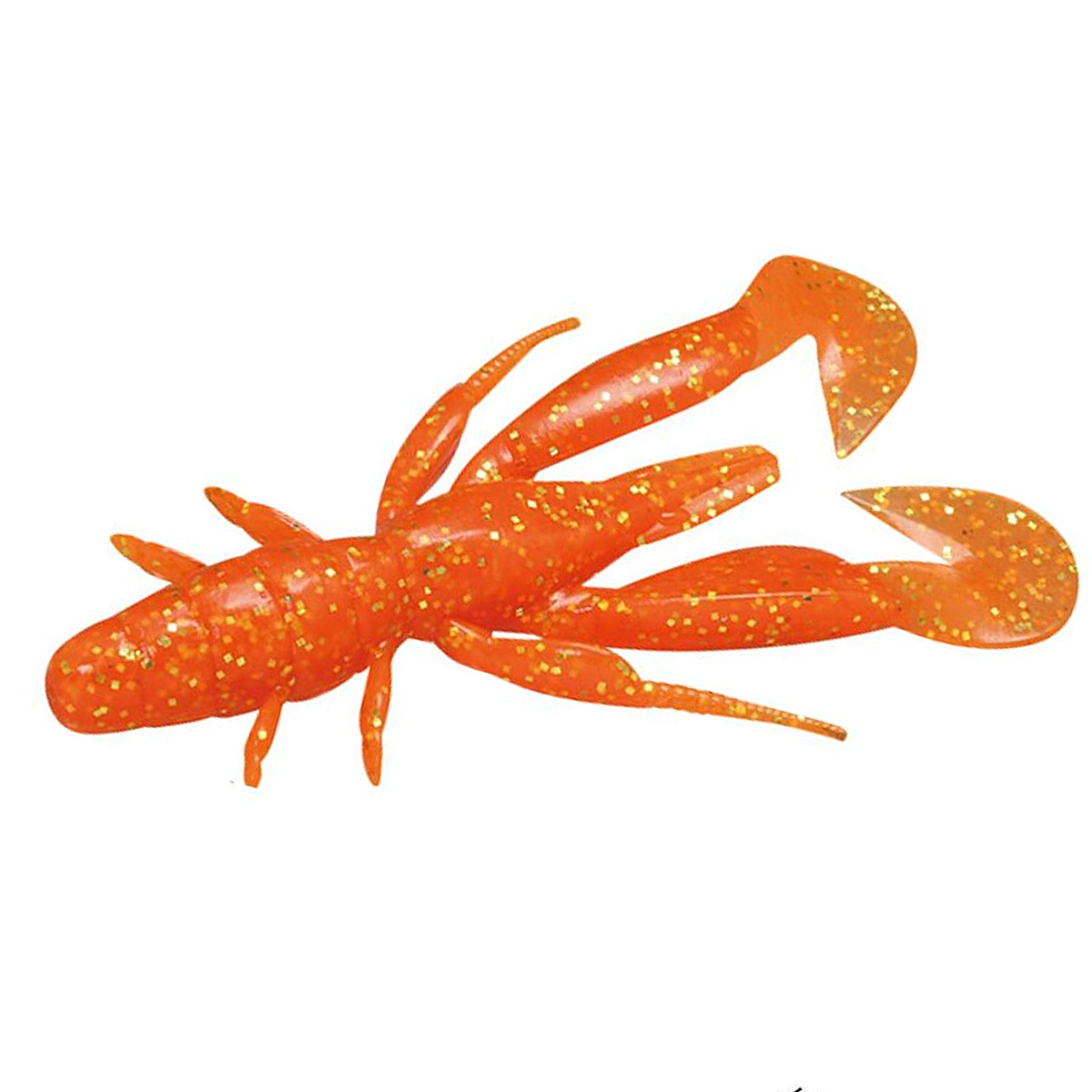 Силикон Jackall Chunk Craw 2.8" Salt Kurodai 6pcs #Orange Gold Flake