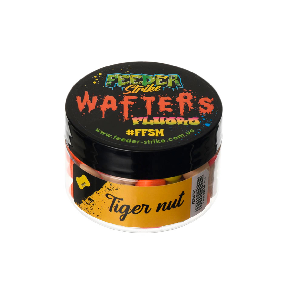 Бойлы Feeder Strike Wafters Fluoro 5x6mm Tiger Nut
