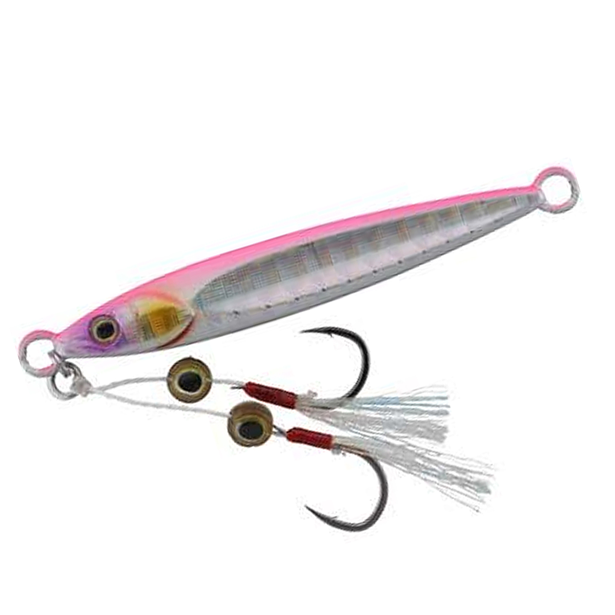 Пилькер Jackall Big Backer Fit Jig 57mm 15g #Pink Back/ Border Holo