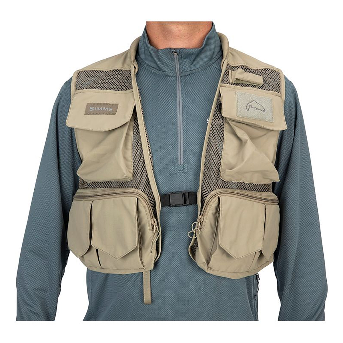 Жилет Simms Tributary Vest Tan S фото 2