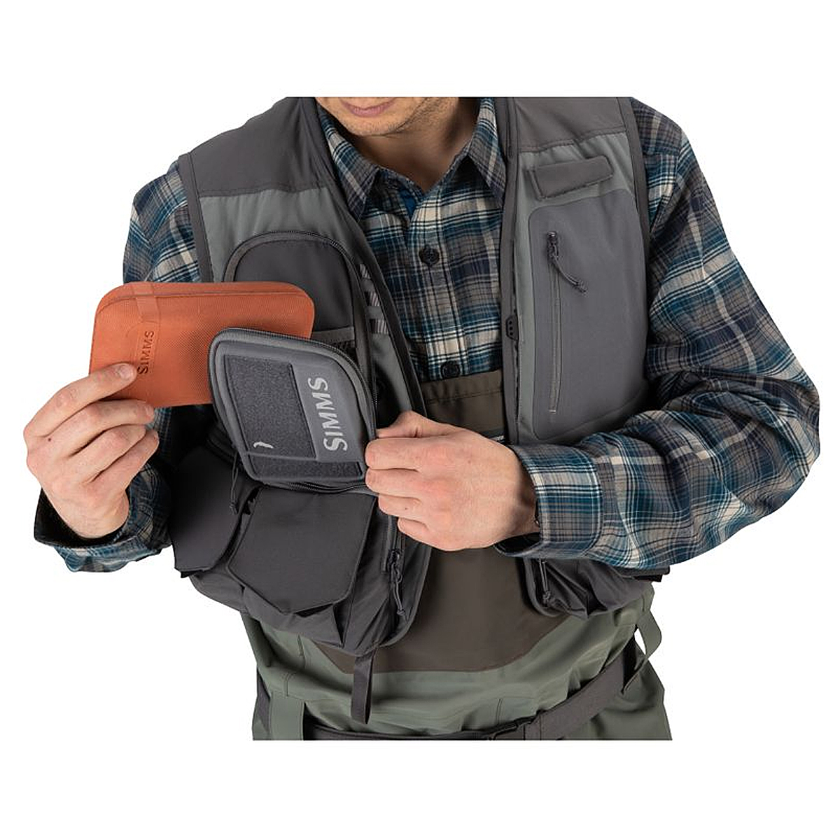 Жилет Simms Freestone Vest Pewter S фото 3