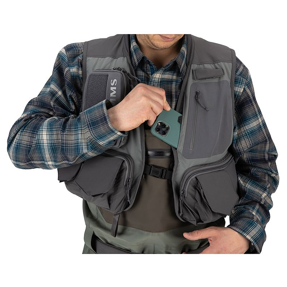 Жилет Simms Freestone Vest Pewter S фото 4