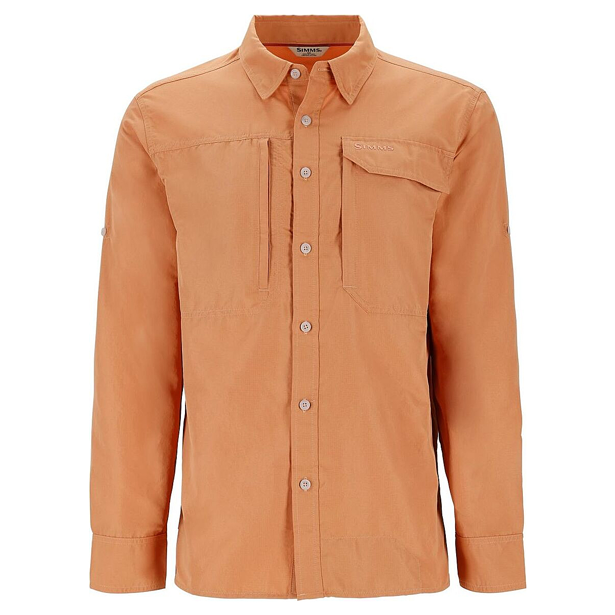 Сорочка Simms Guide Shirt Orange Maple M
