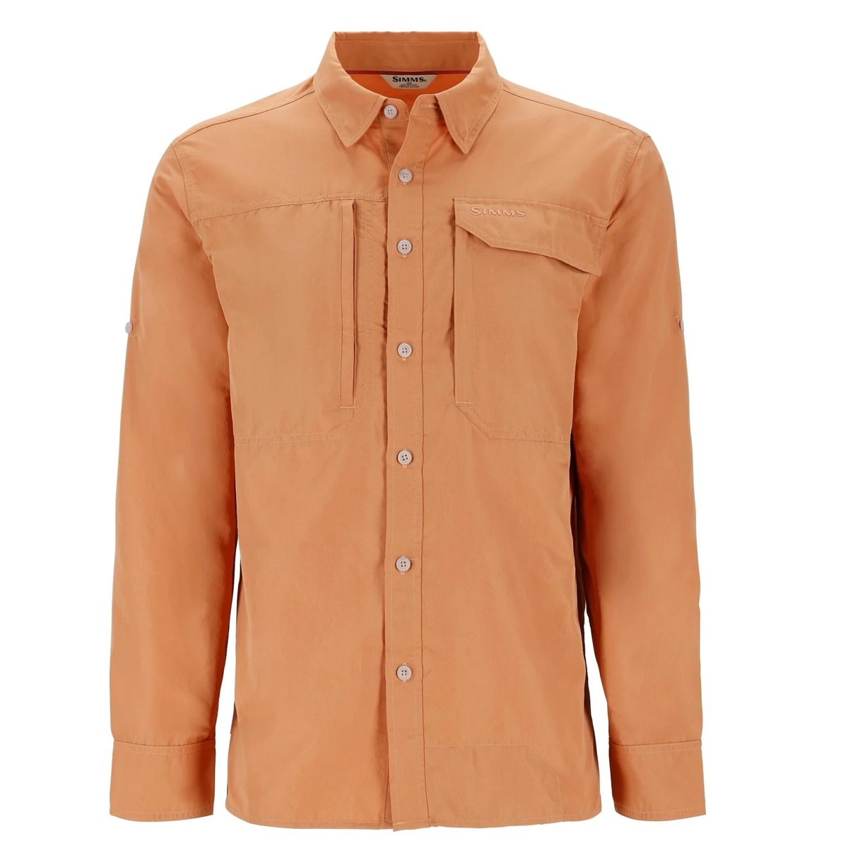 Сорочка Simms Guide Shirt Orange Maple L фото 2