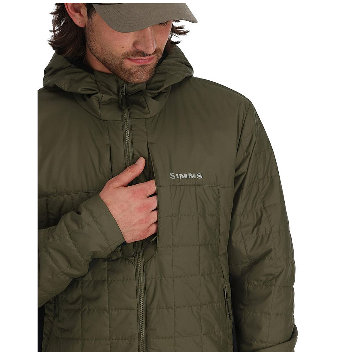 Куртка Simms Fall Run Hybrid Hoody Loden M фото 4