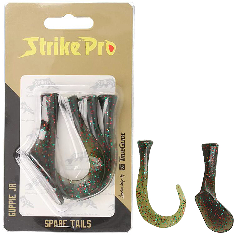 Силиконовый хвост Strike Pro Guppie Jr 110S 4pcs #MGG