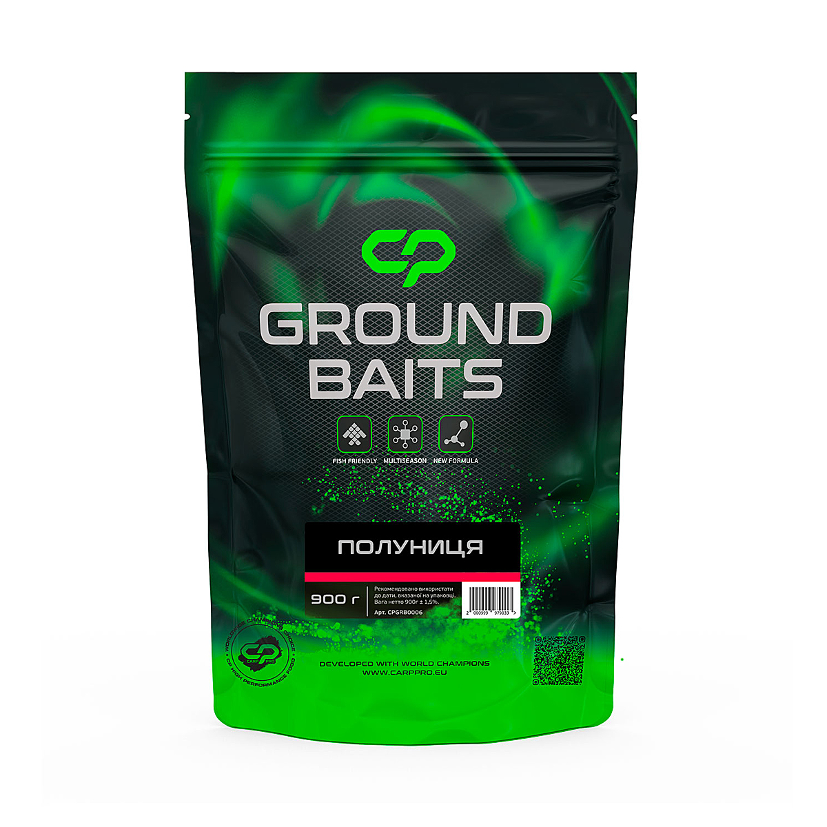 Прикормка Carp Pro Клубника 900g