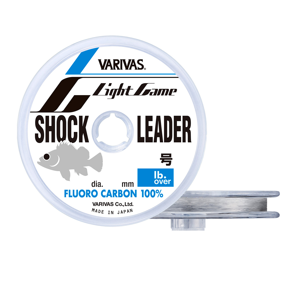 Флюорокарбон Varivas Light Game Shock Leader Fluoro 30m 8lb 3.62kg 0.235mm