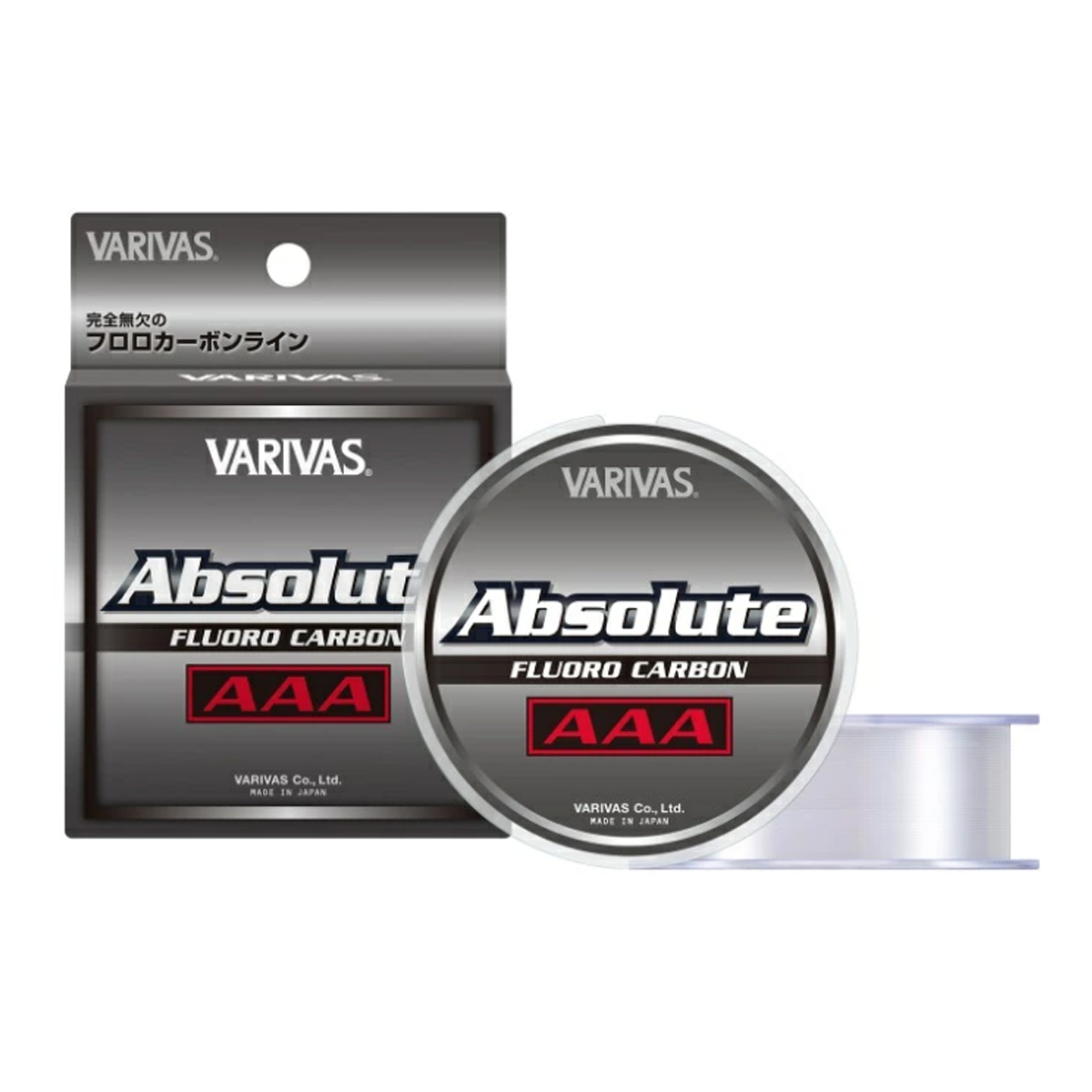 Флюорокарбон Varivas Absolute AAA Fluorocarbon 80m 7LB 3.17kg 0.218mm