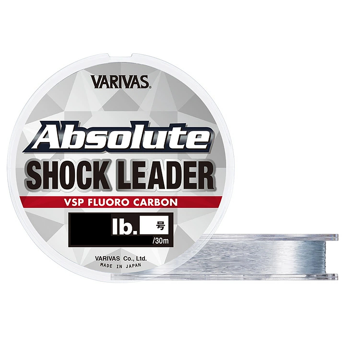 Флюорокарбон Varivas Absolute Shock Leader VSP Fluoro 30m 14LB 6.35kg 0.31mm