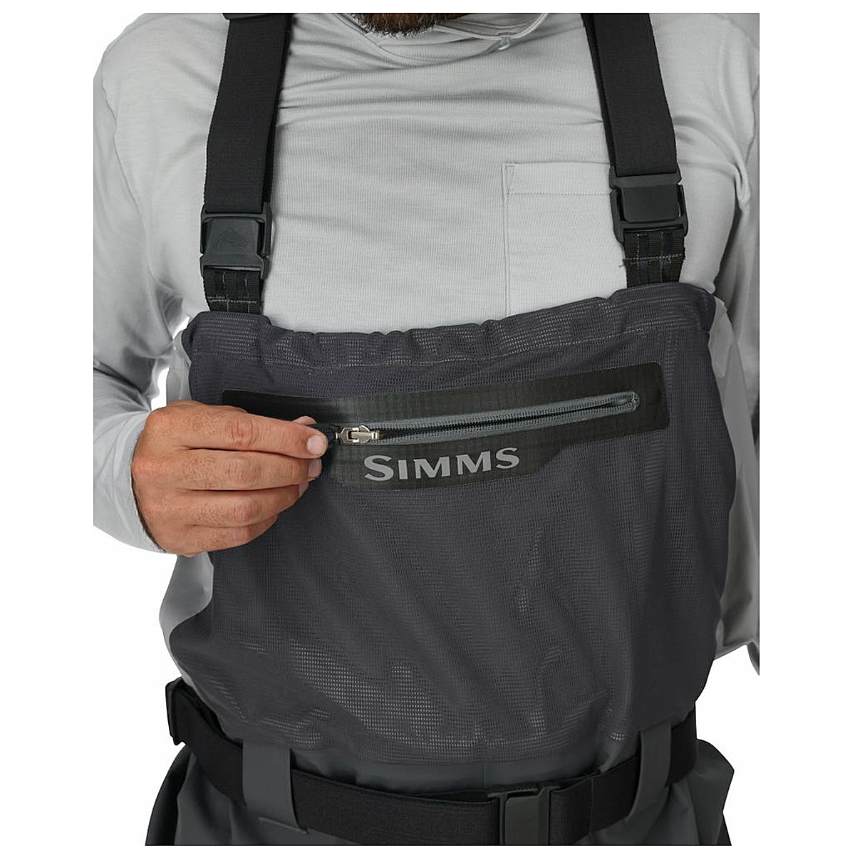 Вейдерси Simms Flyweight Stockingfoot Cinder XXL фото 6