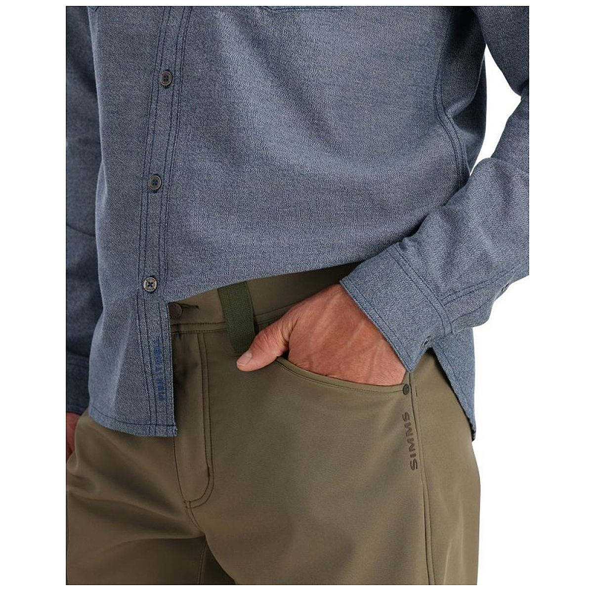 Штани Simms Rogue Softshell Pant New Dark Stone 38R фото 5