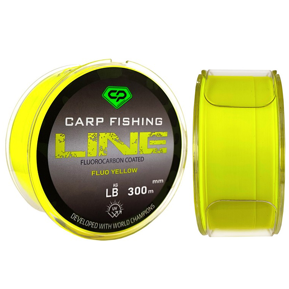 Леска Carp Pro Diamond Carp Fishing Line Fluo Yellow 300m 0.370mm