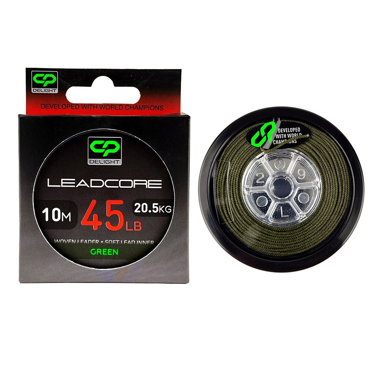 Лидкор Carp Pro Delight 45lb 10m Green