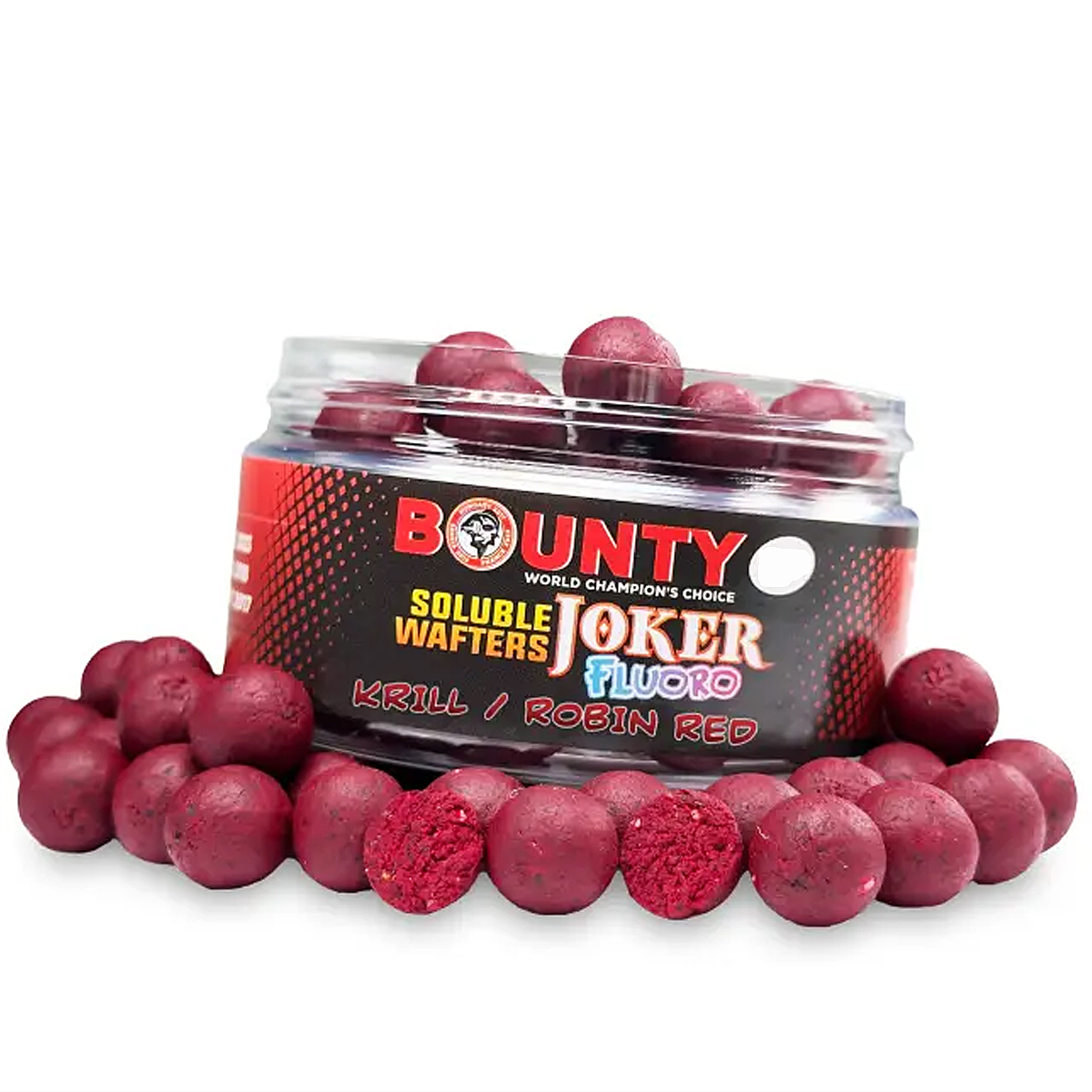 Бойлы Bounty Wafters Fluro Joker Kril/Robin Red 10mm