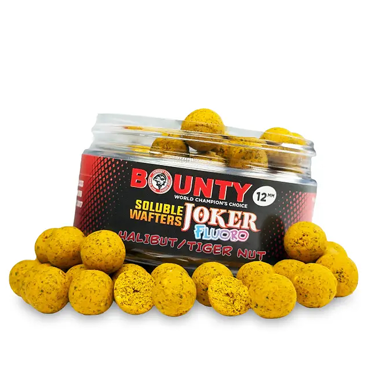 Бойлы Bounty Wafters Fluro Joker Halibut/Tiger Nut 12mm