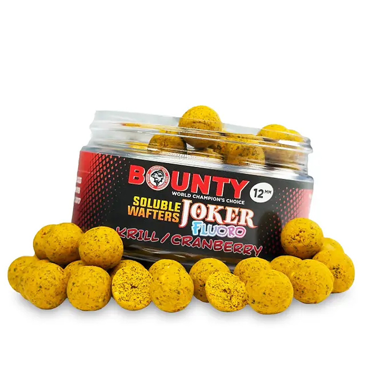 Бойлы Bounty Wafters Fluro Joker Krill/Cranberry 12mm