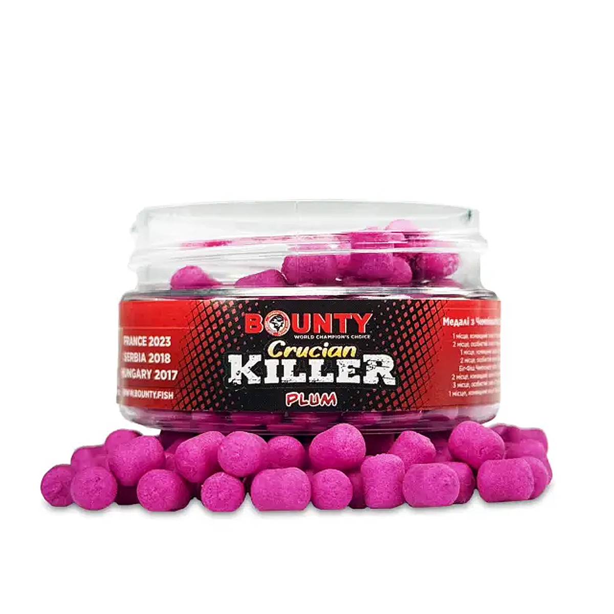 Бойли Bounty Wafters Crucian Killer Plum 4/6mm