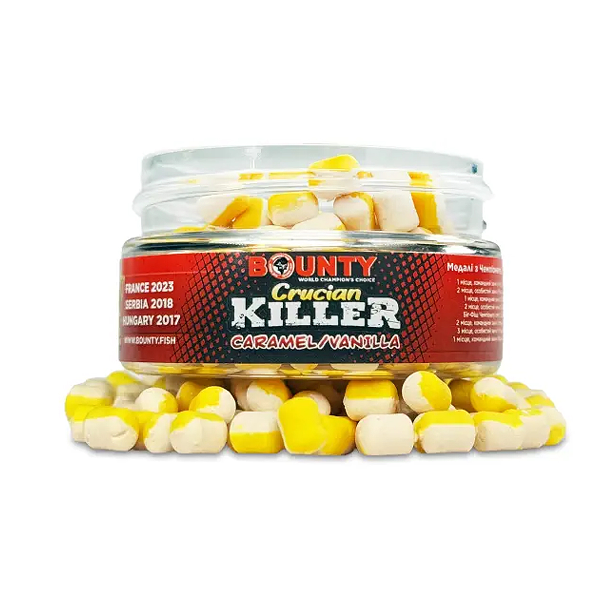 Бойли Bounty Wafters Crucian Killer Caramel/Vanilla 4/6mm