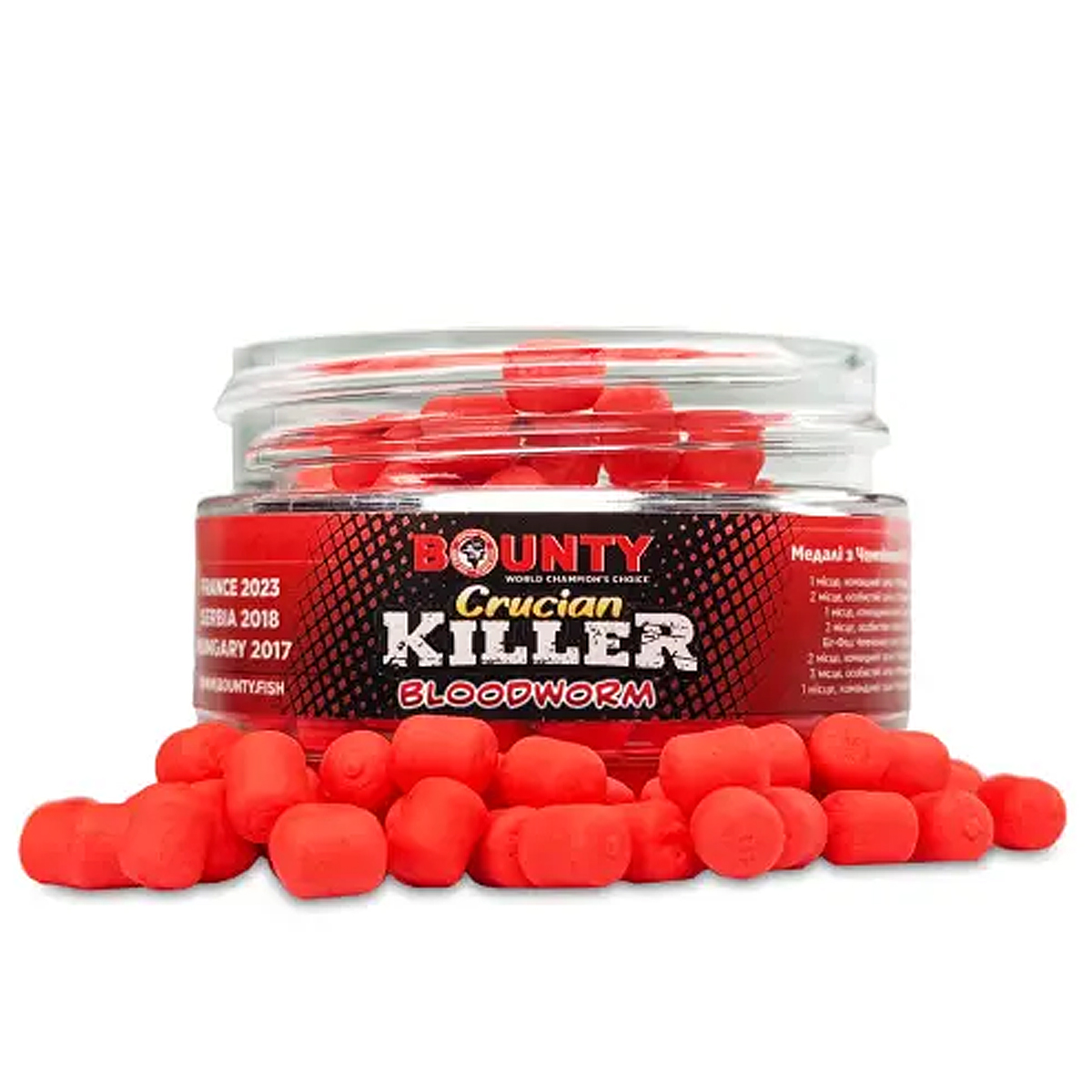 Бойли Bounty Wafters Crucian Killer Bloodworm 4/6mm
