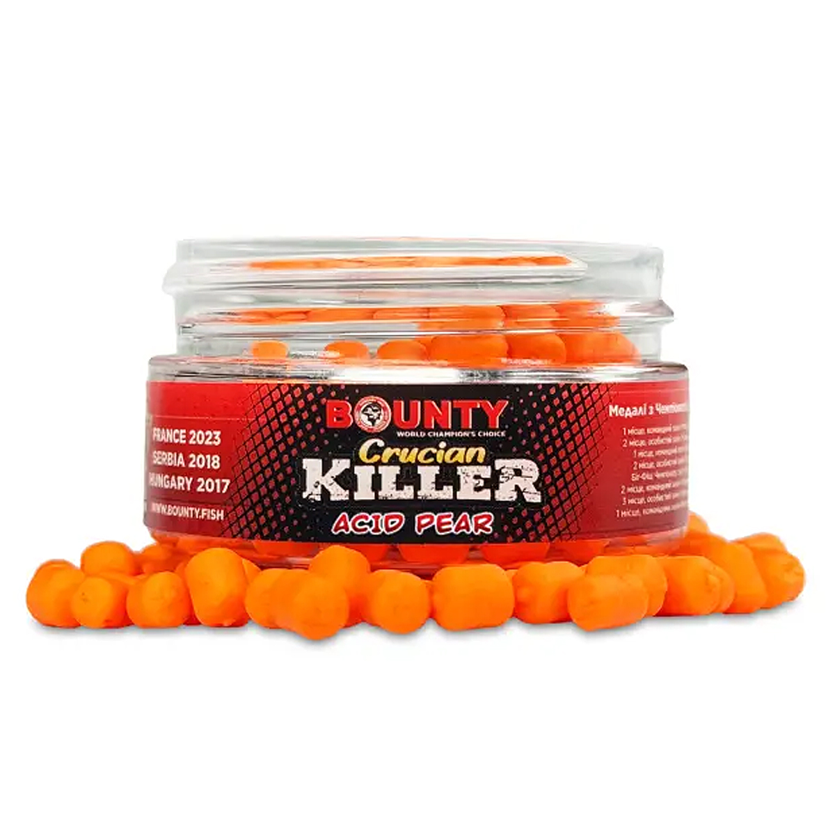 Бойли Bounty Wafters Crucian Killer Acid Pear 4/6mm