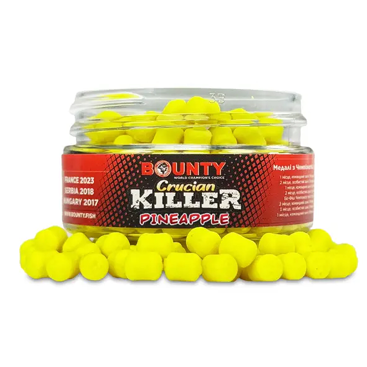 Бойли Bounty Wafters Crucian Killer Pineapple 4/6mm